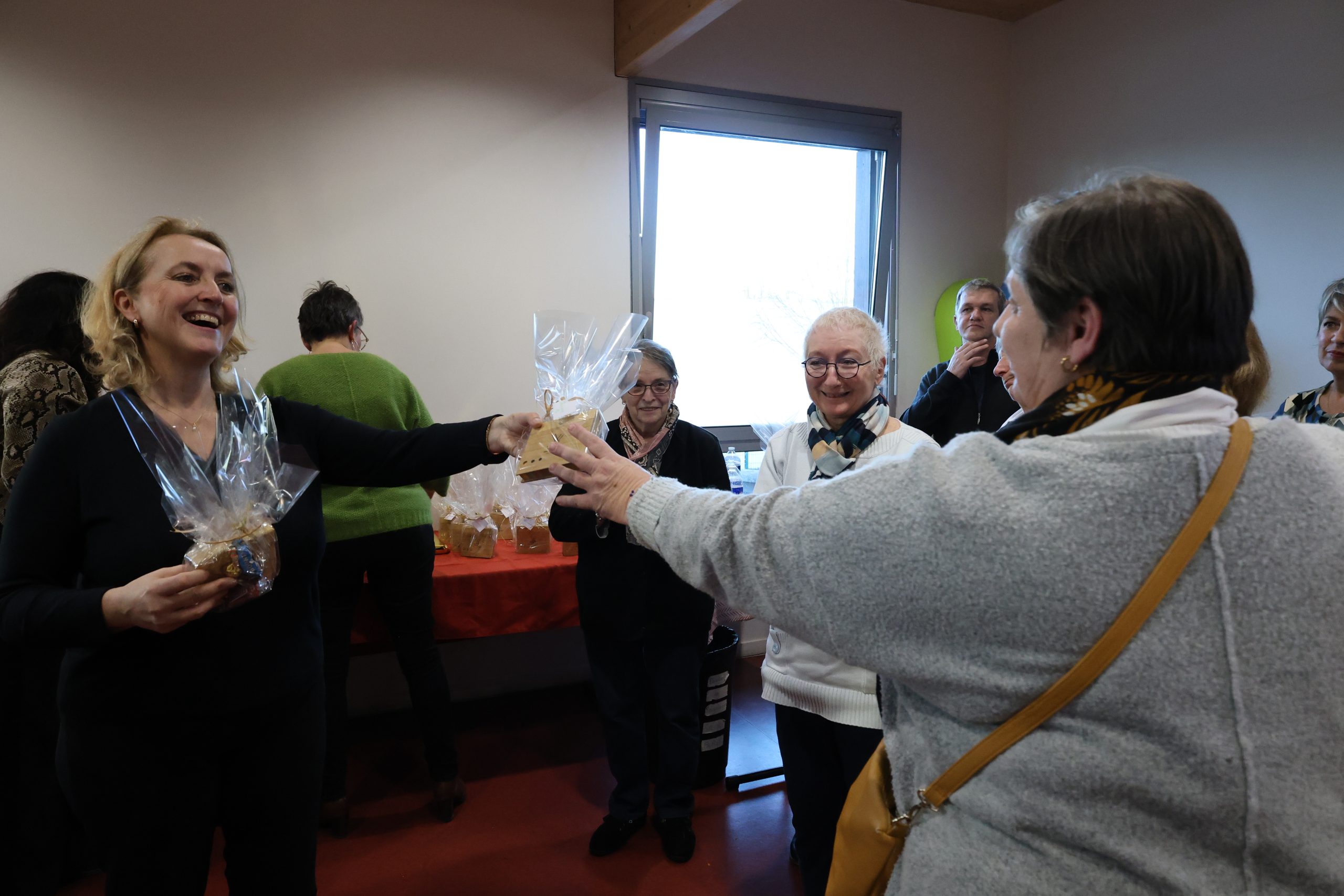 Moment de convivialité partagé avec les bénévoles de La Maison Valeuropéenne