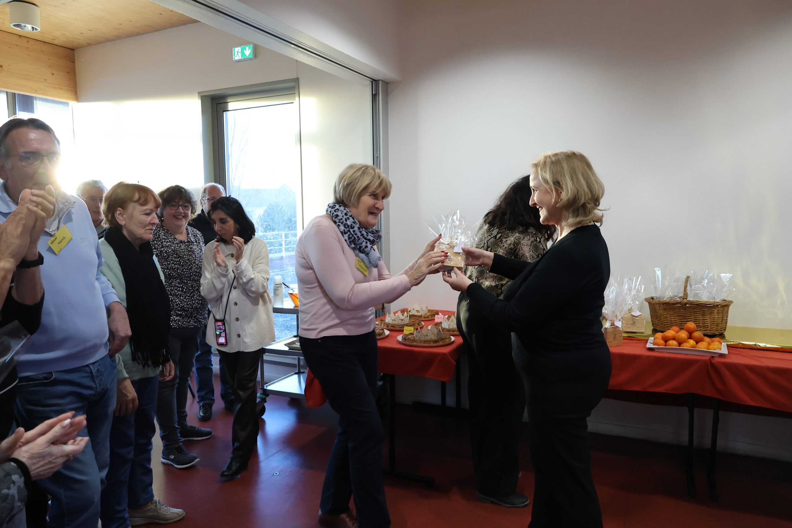 Moment de convivialité partagé avec les bénévoles de La Maison Valeuropéenne