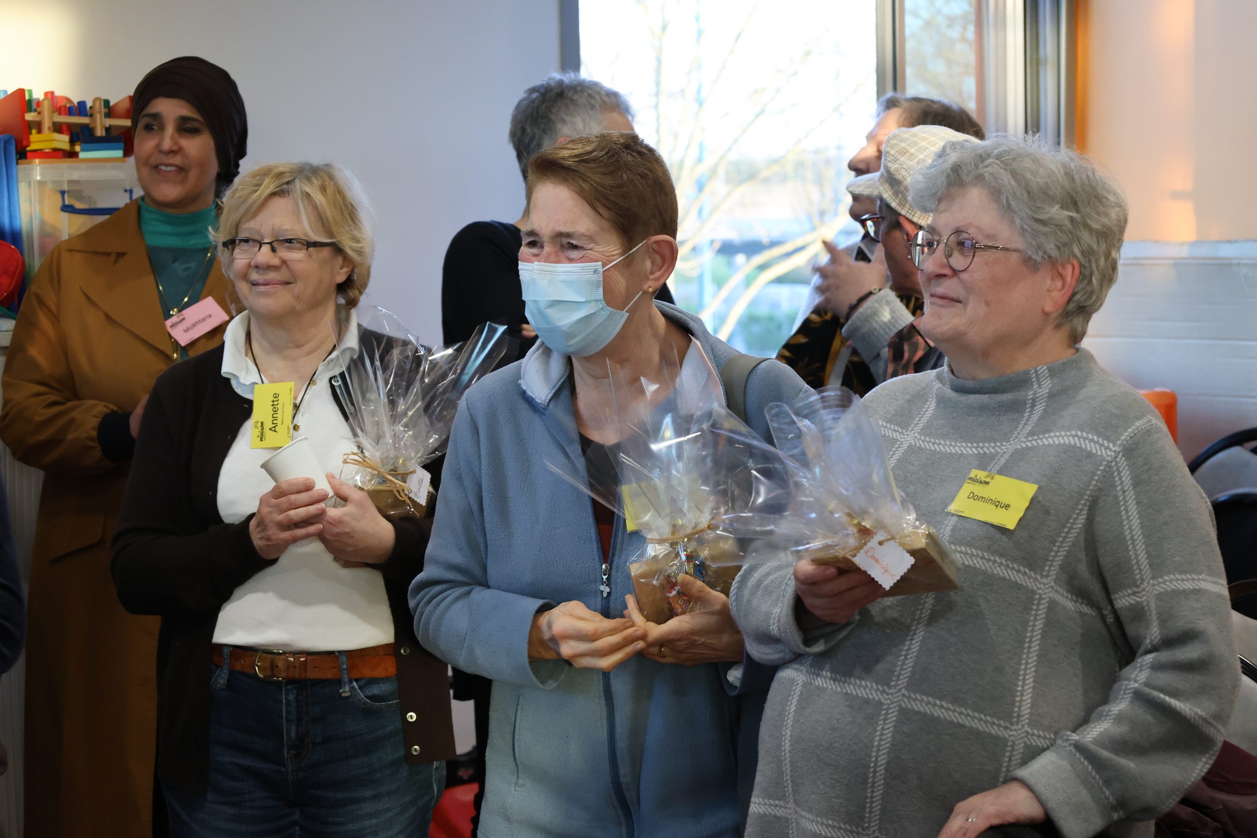 Moment de convivialité partagé avec les bénévoles de La Maison Valeuropéenne