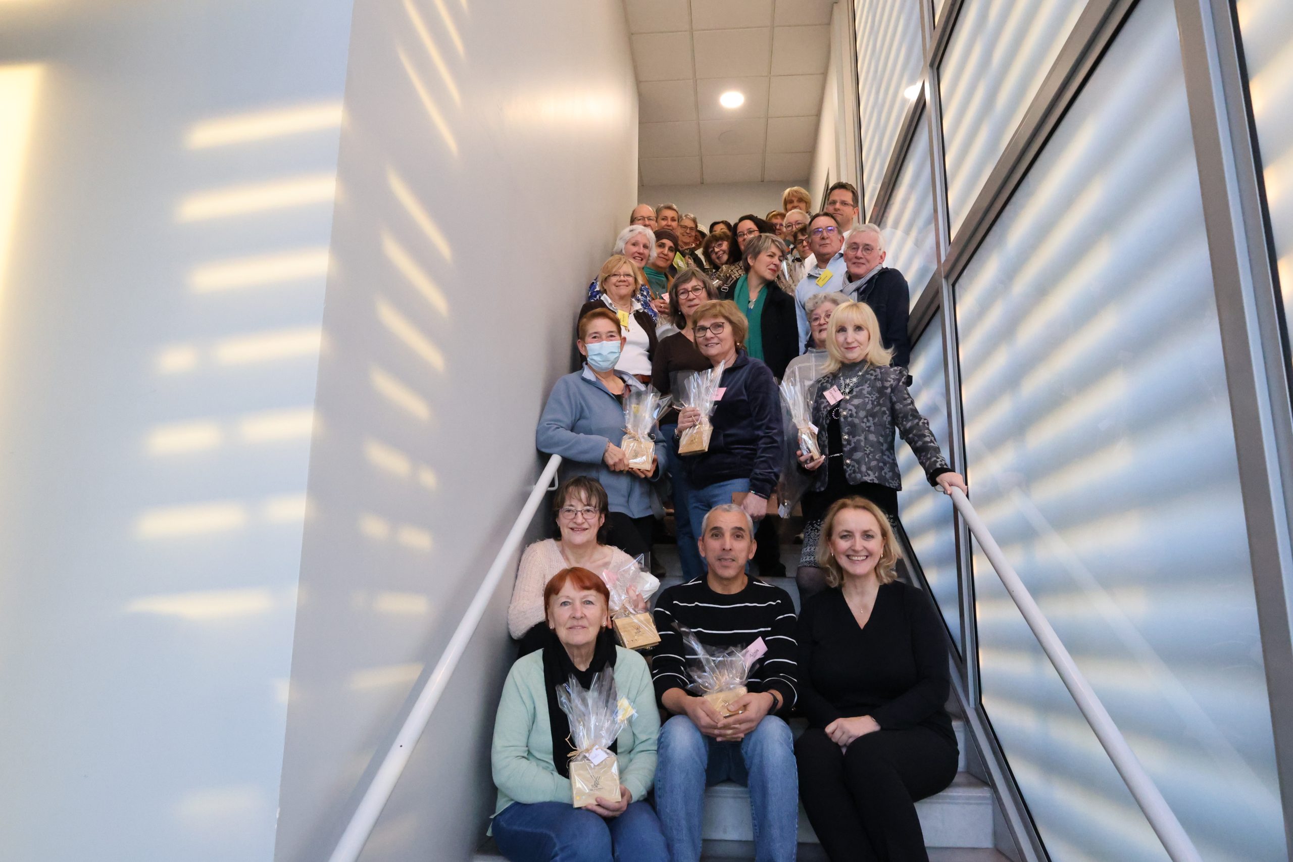 Moment de convivialité partagé avec les bénévoles de La Maison Valeuropéenne