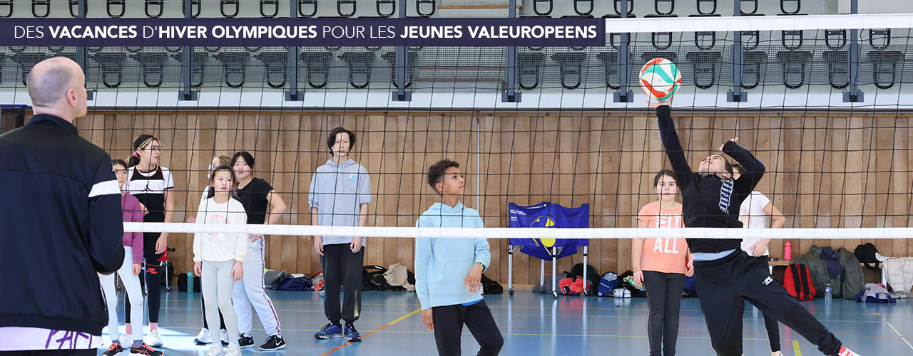 Des vacances d’hiver olympiques pour les jeunes valeuropéens