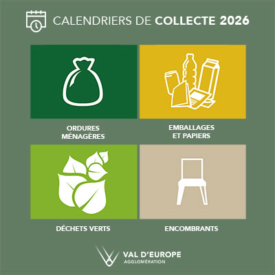 Calendriers de collecte 2026