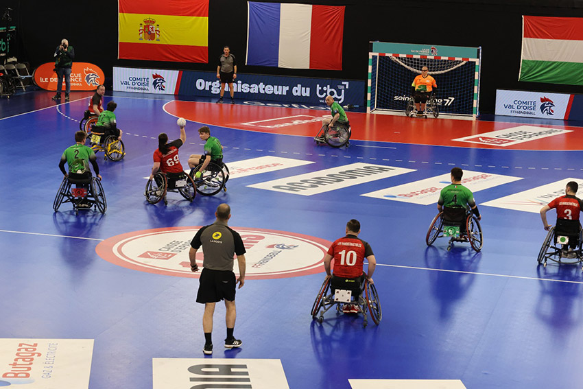 Finale regionale de handfauteuil