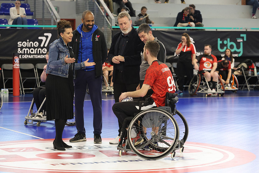 Finale regionale de handfauteuil