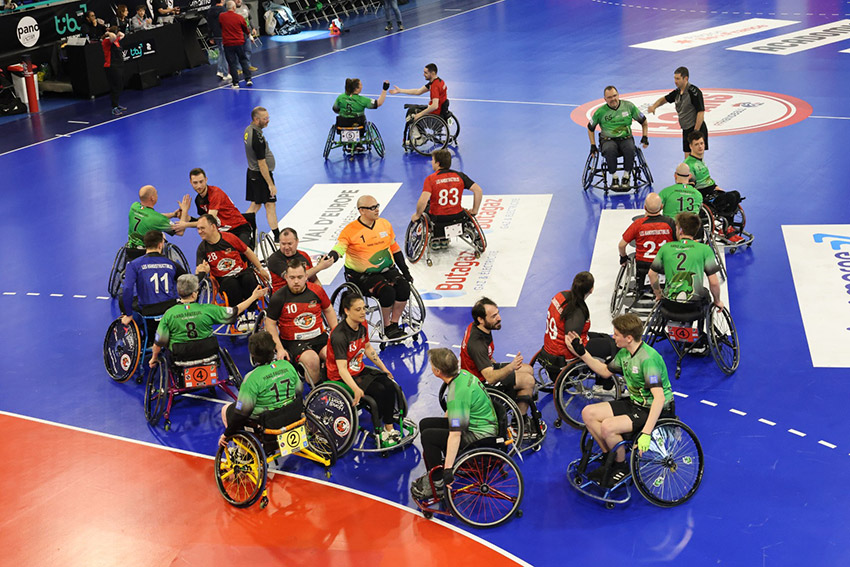 Finale regionale de handfauteuil