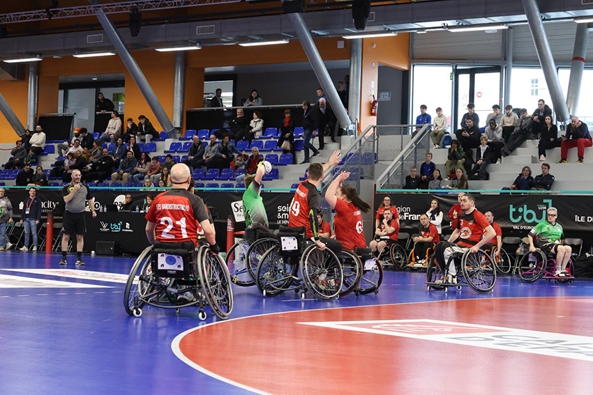 Finale regionale de handfauteuil