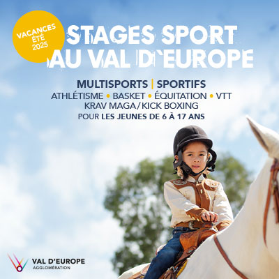 Stages sport d'été au Val d'Europe