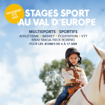 Stages sport d'été au Val d'Europe