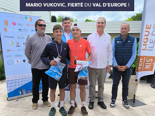 Mario Vukovic, fierté du Val d’Europe !