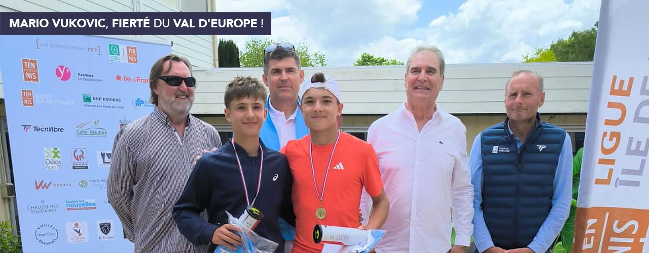 Mario Vukovic, fierté du Val d’Europe !