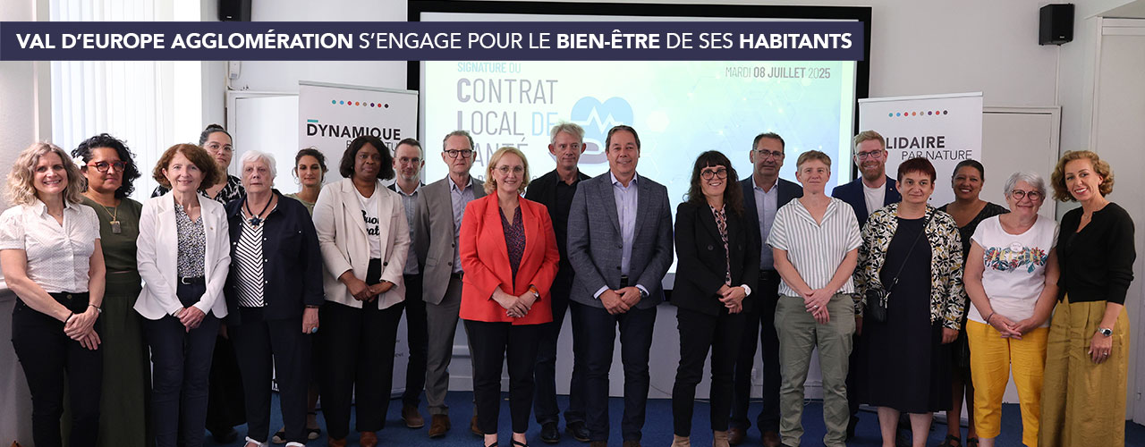Val d’Europe Agglomération s’engage pour le bien-être de ses habitants