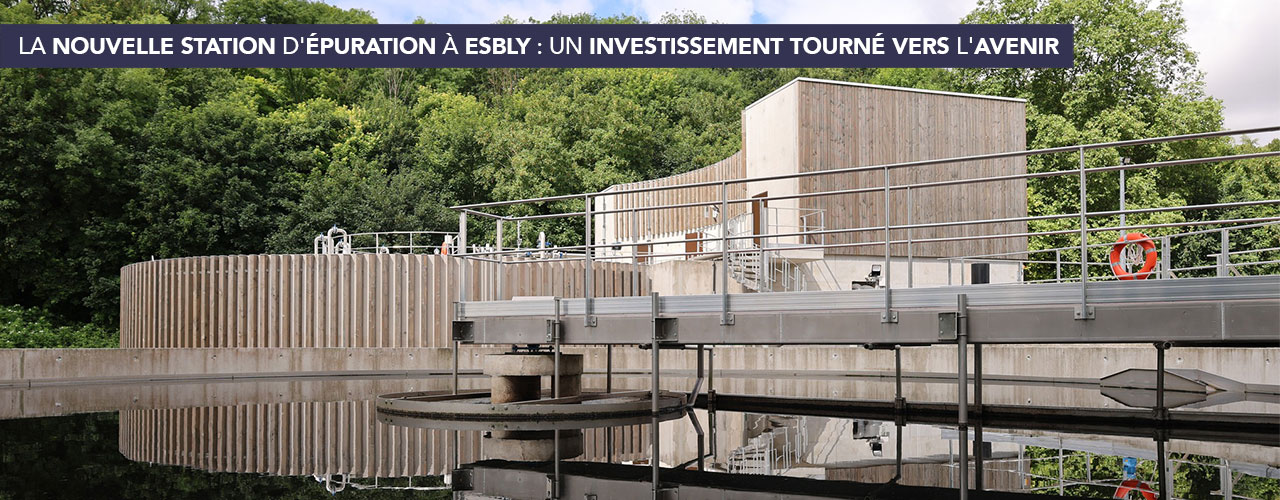 La nouvelle station d’épuration à Esbly : un investissement tourné vers l’avenir