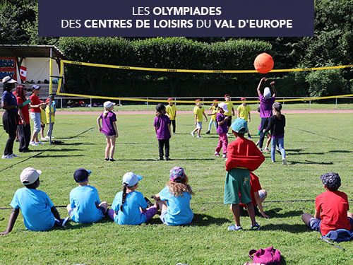 Les Olympiades des centres de loisirs du Val d’Europe