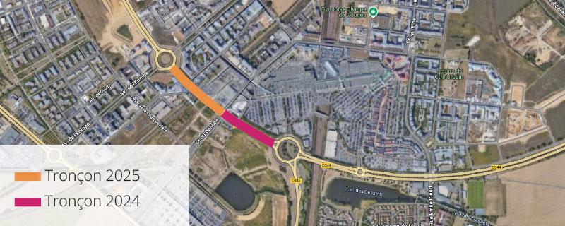 Plan travaux boulevard circulaire