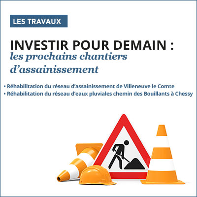 Investir pour demain : les prochains chantiers d’assainissement