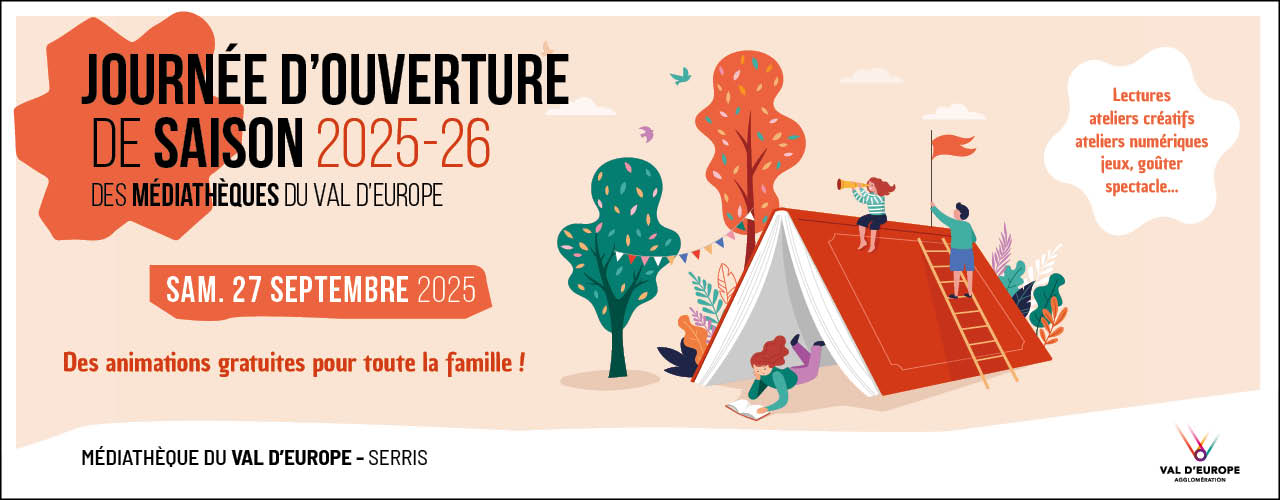 Ouverture de saison des médiathèques 2025-2026