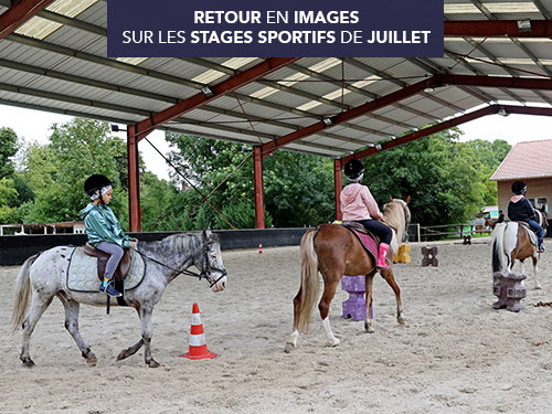 Retour en images sur les stages sportifs de juillet