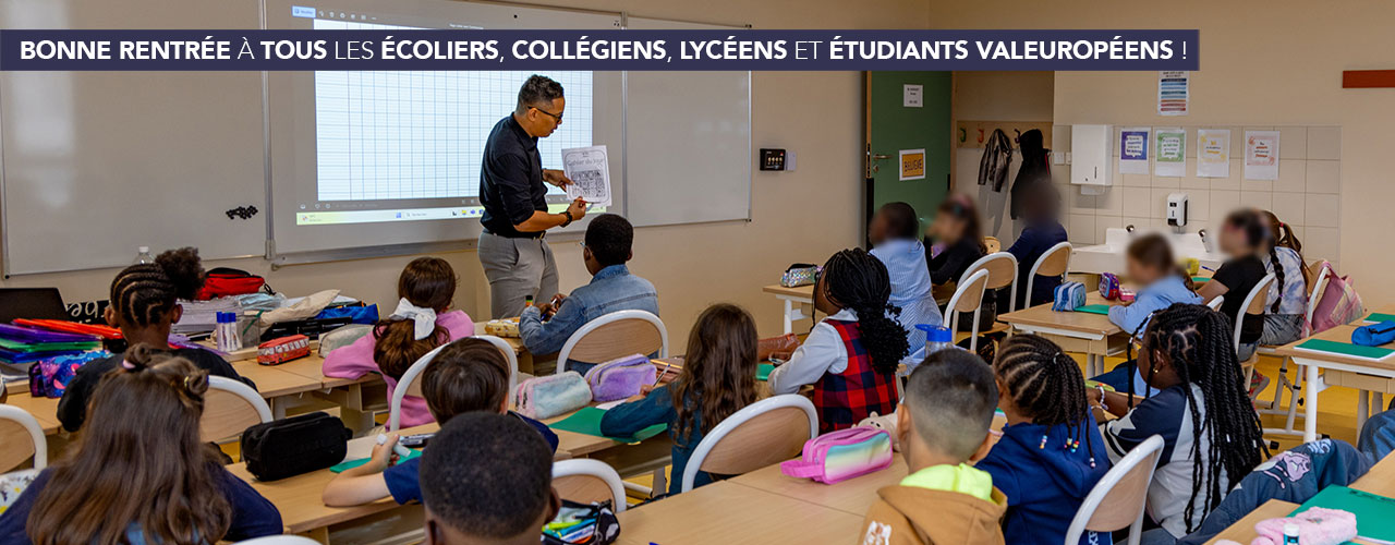 Bonne rentrée à tous les écoliers, collégiens, lycéens et étudiants valeuropéens !