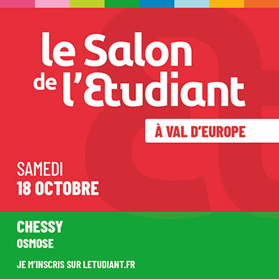 Le salon de l'étudiant à Val d'Europe