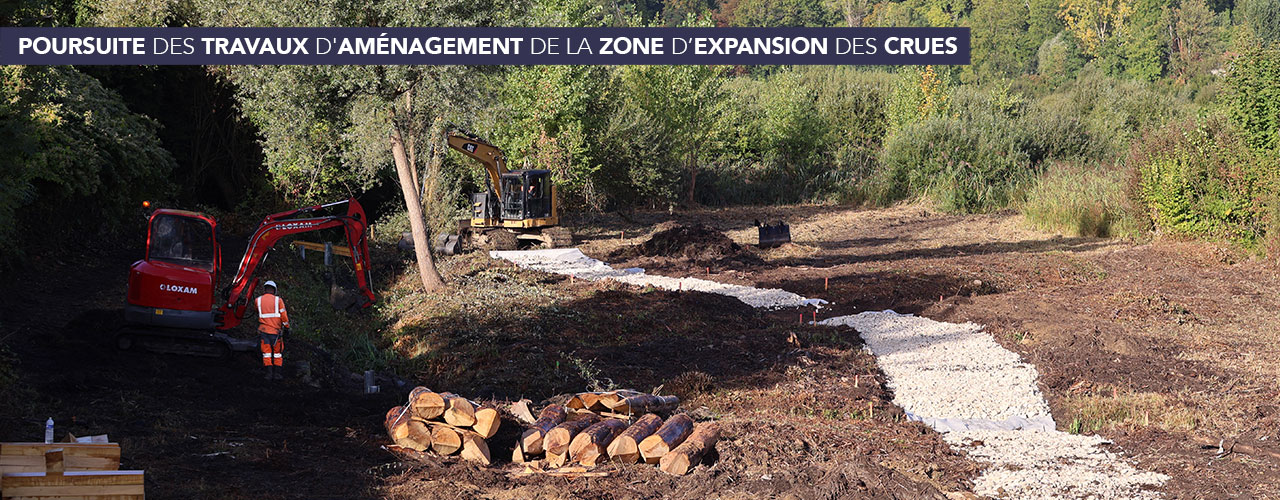 Poursuite des travaux d’aménagement de la ZEC