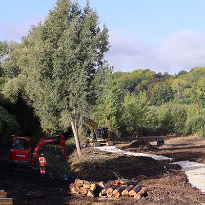 Poursuite des travaux d'aménagement de la ZEC