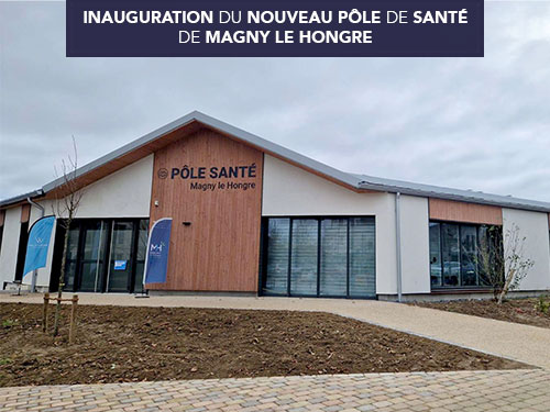 Inauguration du nouveau pôle de santé de Magny le Hongre