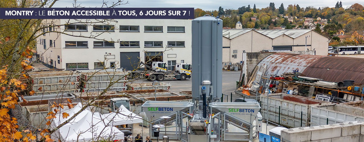 Le béton accessible à tous, 6 jours sur 7 !