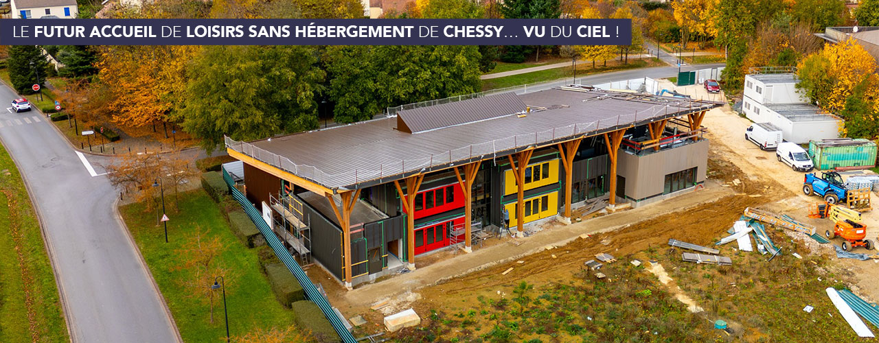 Le futur ALSH de Chessy… vu du ciel !