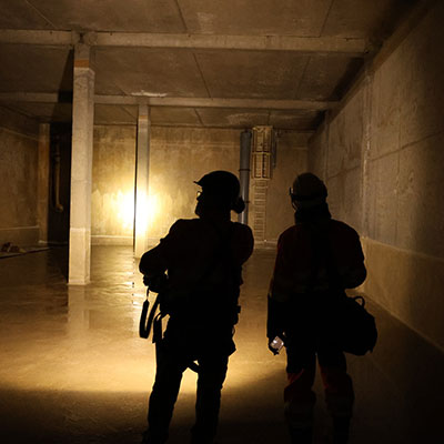 Dans les coulisses d'un réservoir d'eau potable