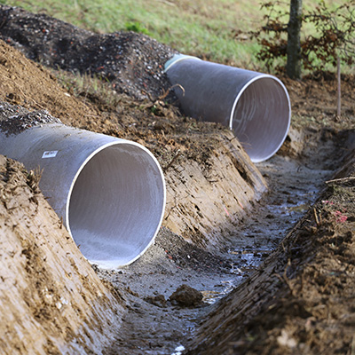 Travaux pour améliorer l’écoulement des eaux pluviales sur la Méridienne