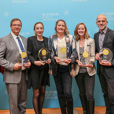 Félicitations aux lauréats qui incarnent l'énergie entrepreneuriale du Val d'Europe !