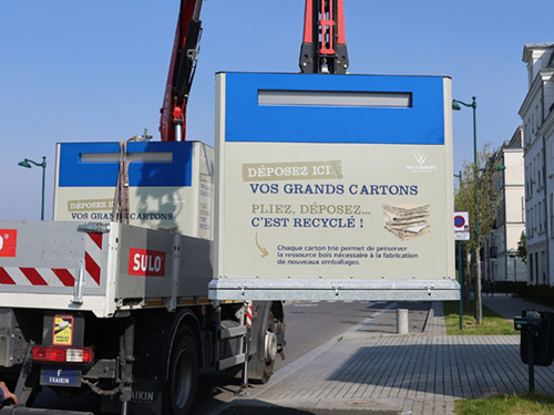 Grands cartons : un nouveau service pour les déposer près de chez vous