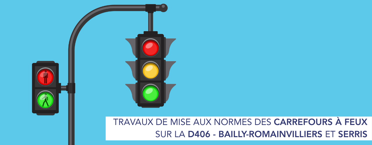 Opération de mise aux normes des carrefours à feux