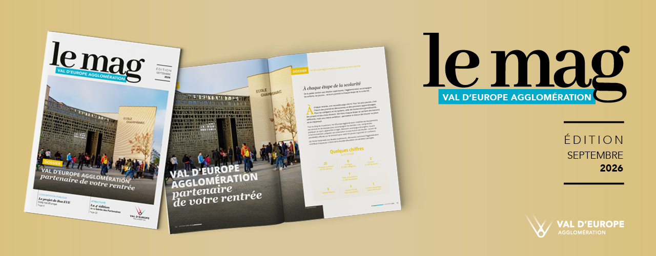 Le mag Val d’Europe Agglomération de septembre 2026