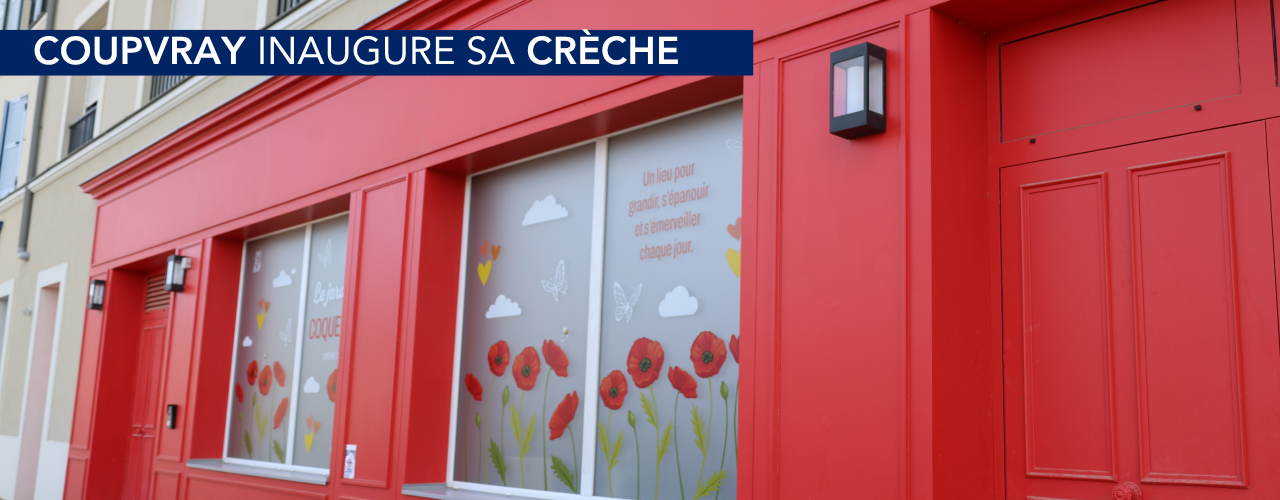 La ville de Coupvray inaugure sa première crèche